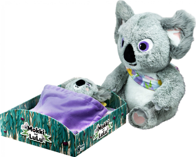 Lodër që reagon TM Toys Koala Mokki me gocën e vogël Baby Koala Lulu, pelush