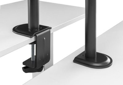 Mbajtëse tavoline për monitorë Equip 650159, për 4 monitorë 17" - 32", VESA 75x75 100x100, e zezë