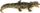 Figurë lodër PAPO Baby Crocodile, Wild Animal Kingdom, PVC, shumëngjyrësh