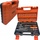 Set veglash ISMA Tool Set 1/4", 46 copa, çelik krom vanadium, kuti plastike jeshile