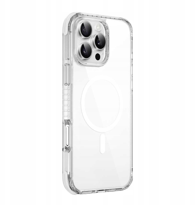Mbrojtëse telefoni Wiwu Magsafe Hybrid Ultra për iPhone 16 Plus 6.7", transparente