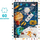 Puzzle vëzhgimi Czuczu Space, edukativ për fëmijë, me poster, shumëngjyrësh