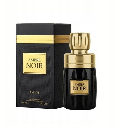 Parfum Rave Ambre Noir Eau de Parfum, 100 ml, uniseks