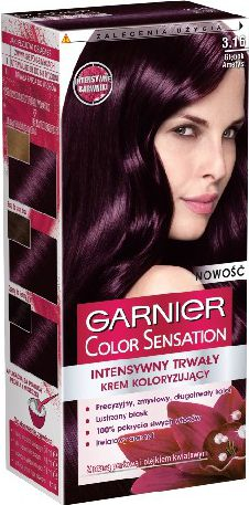 Krem ngjyre për flokë Garnier Color Sensation, 3.16 Amethyst