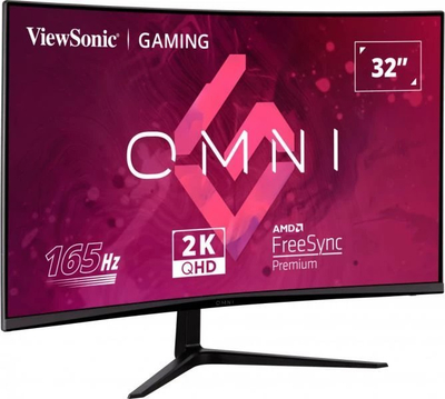 Monitor ViewSonic VX3218C-2K, 32", 2K, 165Hz, i zi