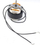 Motor elektrik DEDRA YJ58-20, 25W, për ngrohëse DED9931C1, i zi