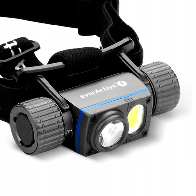 Dritë koke ACV Headlamp, e rikarikueshme, e zezë