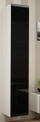 Vitrinë muri Pena Vigo 180, 180x40x30cm, sistem PUSH CLICK, e bardhë e zezë