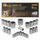 Set gedorësh Forsage FT-50121G, 25 copë, 1/4" dhe 1/2", 4-32mm