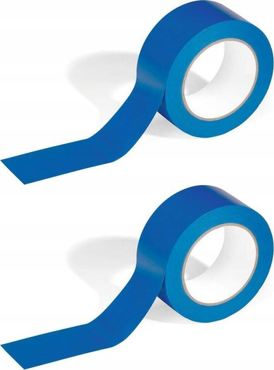Shirit për dysheme Durable DURALINE Basic 104406, vetëngjitës, 33m x 50mm, blu