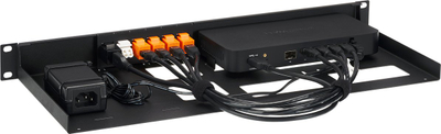 Raft montimi Rackmount.it RM-SW-T14, për SonicWall TZ80, për dollap rrjeti, metal