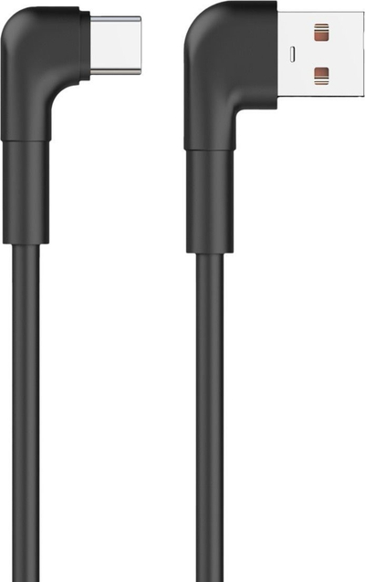 Kabllo USB në USB C Maxlife MXUC-09, 1 m, 3A, e zezë