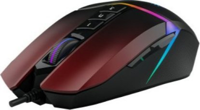 Mouse gaming A4tech Bloody W60 Max Activated, 16000 DPI, me kabllo, i zi me të kuqe