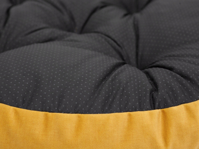 Jastëk dyshemeje Hobbygarden YAMATAI Cushion, antirrëshqitës, i verdhë