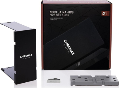 Kapak ftohës CPU Noctua NA-HC8 chromax.black, për NH-U12A, alumini, i zi