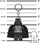 Varëse çelësash LEGO Star Wars - Darth Vader