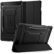 Mbrojtëse folio Spigen Rugged Armor Pro, Samsung Galaxy Tab S10 FE Plus, TPU, e zezë