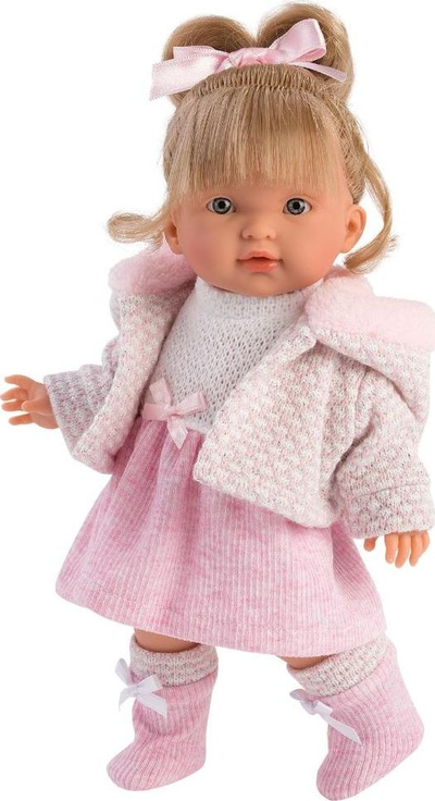 Kukull Llorens Valeria European, 28cm, vinil i butë, bionde