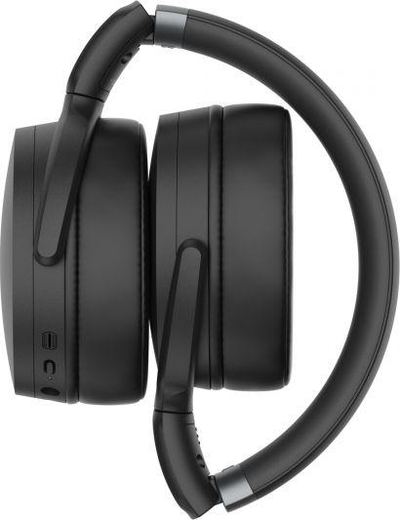 Kufje wireless Sennheiser HD 450BT, Bluetooth, me anulim zhurme, të zeza