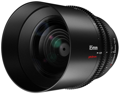 Objektiv kinematografik 7Artisans Spectrum 85mm T2.0, Canon RF, i zi