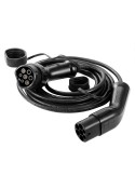 Kabllo karikimi për makina elektrike Type 2, 32A, 7.2kW, 5m, e zezë