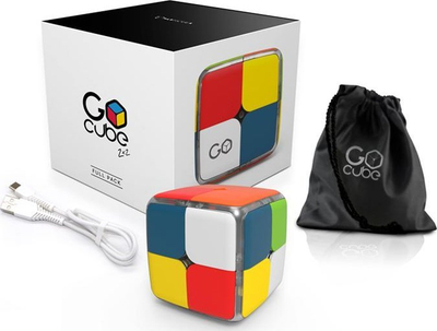 Rubik kub GoCube 2x2, digjital me Bluetooth, me aplikacion, shumëngjyrësh