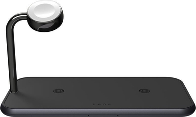 Karikues wireless ZENS Dual Watch, 20W, magnetik, alumin, i zi