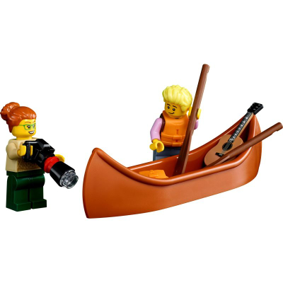 Set lodrash LEGO Ideas A-Frame Cabin 21338, 2082 copa, për të rritur