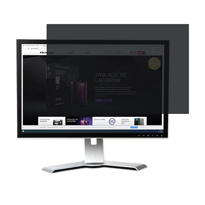 Filtër privatësie Qoltec, 21.5", 16:9, i zi