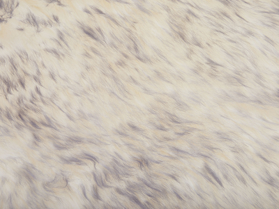Tapet lëkure dele ULURU Sheepskin Rug, natyral, krem me gri