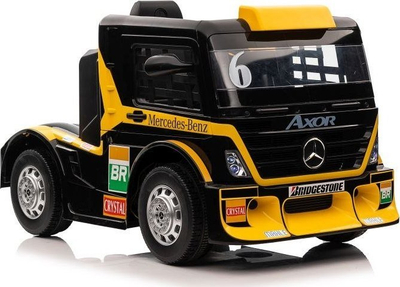 Makina elektrike për kalamaj Lean Cars Mercedes XMX622, me bateri, me ekran LCD, e verdhë