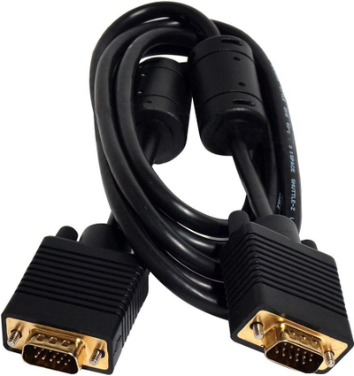 Kabllo VGA Art KABSVGA M/M 3M AL OEM 2A, 3m, konektorë M në M, e zezë