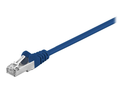 Kabllo rrjeti Wentronic Patch Cable CAT5e, SF/UTP, 3m, blu