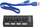 Hub USB 3.0 HUB-USB3.0-1/4, 4 porta, kabllo 55 cm, i zi