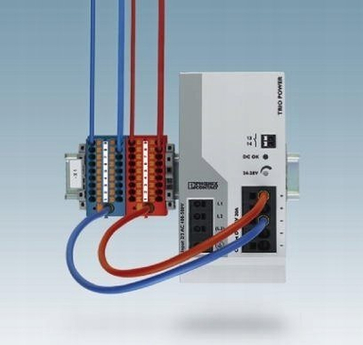 Bllok shpërndarje Phoenix Contact 3273612, 7 dalje, 32A 450V, i verdhë