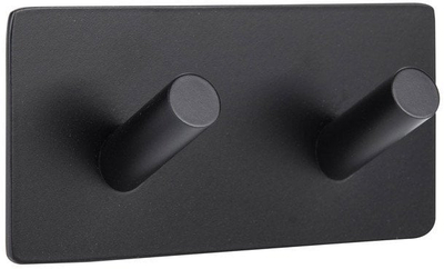 Varëse muri HSM DOUBLE HOOK HSM-0636D, me shirit ngjitës 3M, transparente