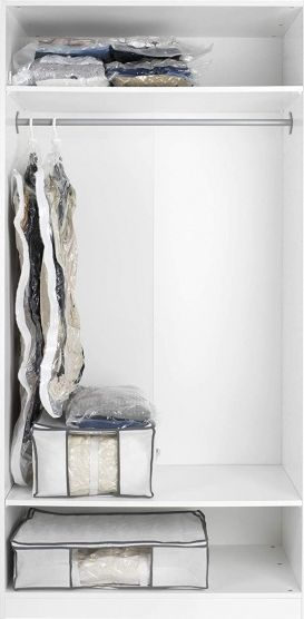 Qese vakum Wenko Cube, 70 x 135 cm, polietilen, transparente