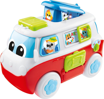 Lodër interaktive Chicco Camper, bilinguale PL EN, muzikore, shumëngjyrëshe