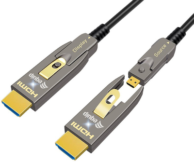 Kabllo HDMI Equip 119411, 10 m, Type A në Micro Type D, e zezë