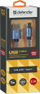 Kabllo Defender USB A - USB C 87817, 1m, blu