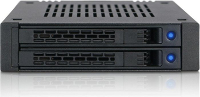 Rack disqesh ICY DOCK ExpressCage MB742SP-B, 2x 2.5", SAS/SATA, i zi