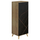 Dollap  këpucësh Alvaro 50x38x135Hcm (HM8954.13), zezë