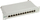 Patch panel InLine 76213, 12 porta RJ 45, 1U, gri e çelët