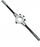 Држач за филери Proxxon M5 M6, 20x7 mm, калено челик