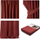 Perde blackout Amelia Home, 140x270 cm, me unaza, burgundy