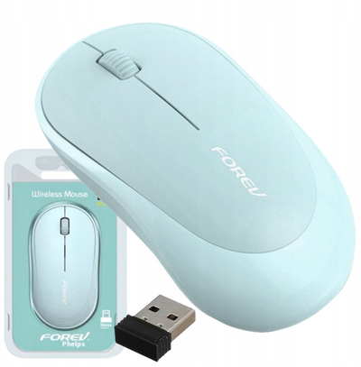 Maus wireless Forev FV-185, 1200 DPI, USB, mente