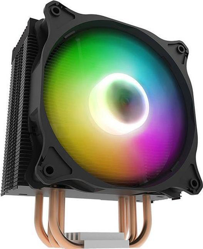 Ftohës CPU Darkflash Darkair Pro ARGB, 120mm, 4 heat pipe, i zi