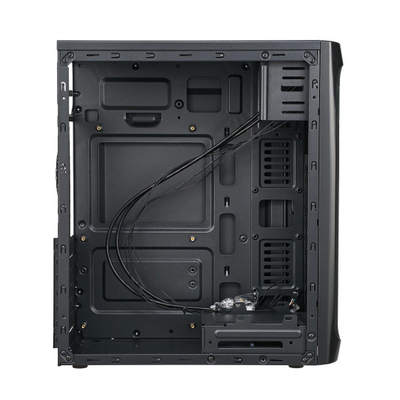 Kuti PC Serioux CLASSIC, Middle Tower ATX, pa furnizues energjie, e zezë