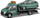 Set lodrash Bburago Street Fire Transport W Ford Focus ST, maketa 1:43, ngjyrë shumëngjyrëshe