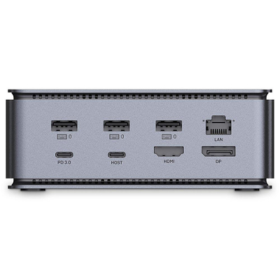 Stacion dokimi Lindy DST PRO Thunderbolt 4, USB4, 100W, anthracite